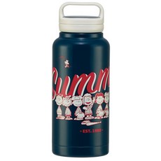 Skater 史努比大容量鋼製水壺 STSC10, 1000ml, 混色