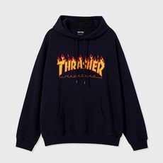美國 THRASHER 火焰標誌連帽衫 TR2403HD02