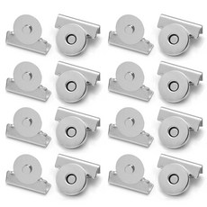 MONACO OLIVE 環保袋磁吸按扣組, 銀色, 8套