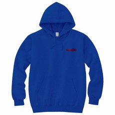 씨밀레 남성용 블랙 프린팅 후드티