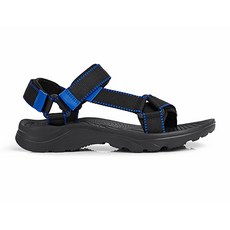 ZY 女式基本款綁帶涼鞋, 230, 藍色