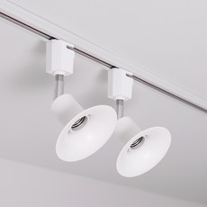 Angel Lighting Gentle 軌道燈具 軌道照明 咖啡廳軌道燈 2入, 白色, 2個