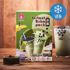 오스버블 인스턴트 보바팩 버블티 말차맛 4개입 (냉동), 260g, 1개
