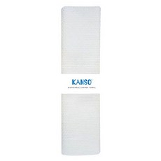 KANSO 加厚一次性沐浴巾, 50個, 1入, 白色