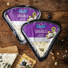 Emborg 다나 블루 치즈, 100g, 1개입, 2개