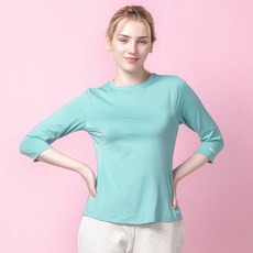 DURAN 女款素色7分袖T恤 DTF2S-4032