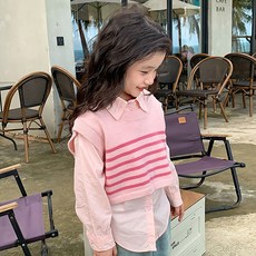 CONTIKIDS 女童雙線短版背心