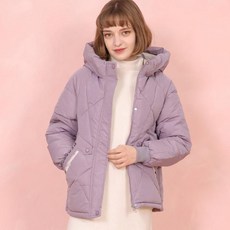 Paperments 女款口袋字母印花日常連帽夾克 13574