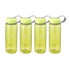 LocknLock 樂扣樂扣 Eco Slim水壺, 綠色, 500ml, 4個