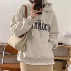 女款 Lacto 1964 字母印花日常連帽T恤