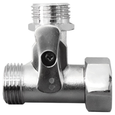 黃銅T型閥, 鉻色