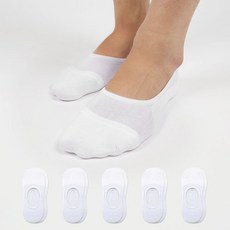 두발로 남성용 앞꿈치 보강 페이크삭스 5켤레