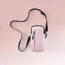 파라주니 러닝 아웃도어 팔 스포츠 방수 핸드폰 가방 HJ0612, 핑크, 1개