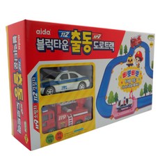 aida 街區小鎮道路軌道操作玩具, 混色