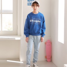 나나주니 남아용 올림피아 맨투맨 + 청바지 세트