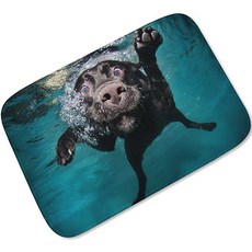 彷彿快要跳出來的愛心狗狗柔軟玄關地墊, 05