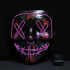 P&B UNITY LED三角面具, 1個, 08 紫色