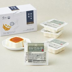 한둘 연두부 125g x 6개입 + 오리엔탈소스 8g x 6개입 세트, 1세트