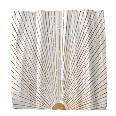 現代橘色浴簾 TYPE2 180 x 200 cm, 橘色, 1個