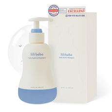 lili bebe 日常嬰兒沐浴露和洗髮精, 300ml, 1瓶