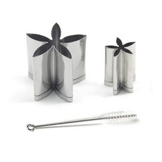 水仙花點綴模具 2入 + 清潔刷組, 1個