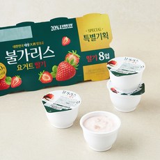 남양유업주식회사 불가리스 요거트 딸기 8개입, 680g, 1개