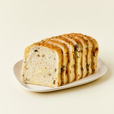 브로드카세 발효종 그린올리브 앤 롤치즈 식빵, 530g, 1개