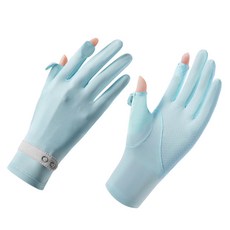 여성용 지앤와이 슬림 여름 선스크린 터치 2컷 장갑 양손착용 논슬립라인