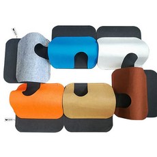 RESPET Cat Breath Sum Play Mat 玩具套組 6 43 x 43cm, 灰色、橙色、藍色、白色、米色、棕色, 1套