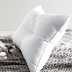 NEMOLINE 拉鍊式低枕芯, 白色, 1個