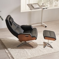 컴프오피스 컨펌 파트너 체어 + 스툴 세트 방문설치, 블랙, 1세트