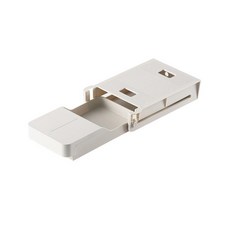 智慧滑動抽屜 小, 白色的