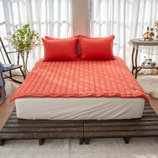 夏季透氣可烘乾薄墊, 英國薑橙色