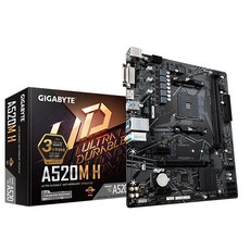 기가바이트 AMD CPU용 메인보드 A520M H 제이씨현시스템