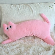 다다랜드 롱캣 바디필로우, 핑크