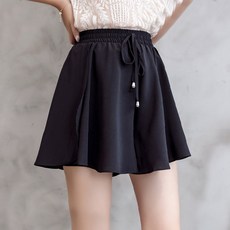 UNI.J 女款Ssuni傘狀鬆緊腰褲裙