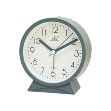 Hyaily 簡約圓形迷你桌鐘, 3 綠色