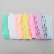 지앤 유아부터 엄마까지 파스텔레인보우 온가족 패밀리양말 7켤레 세트