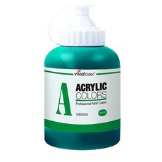 VIVID 대용량 아크릴 물감 비리디언, 550ml, 1색