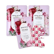 Coelf 玫瑰花瓣緞面美腿面膜 40g, 2件, 3個