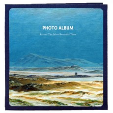 Allode 擁抱自然的風景 自黏式相簿 10 森林之旅, 黑色, 60張