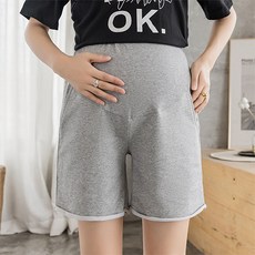 休閒捲邊休閒褲孕婦短褲孕婦裝