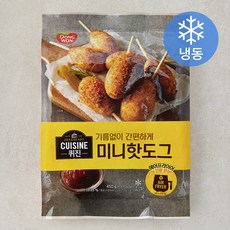 동원 퀴진 미니핫도그 (냉동), 450g, 1개, 1개입