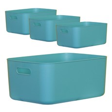 Bonohouse Pantry 四季生活籃 M, 薄荷綠, 4個