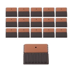 chair surfer 椅腳套 長方形 S, 16個, 棕色