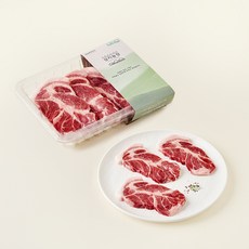 성지농장 동물복지 인증 한돈 목심 구이용 (냉장), 1개, 500g