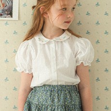 Ellalouise 女童款Abecq'tua Anna彩色雪紡衫