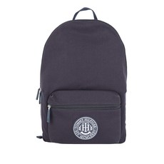 Tommy Hilfiger Shawn 帆布 Logo 圖案後背包 69J6957-410, Tommy海軍藍
