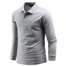 DAKUANG 男士 Liberto PK 長袖翻領T恤 D08P7_ql3045