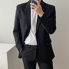 timsfit 男士四季休閒彈性西裝套裝